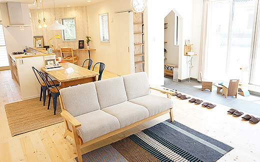 土間リビングのある暮らし