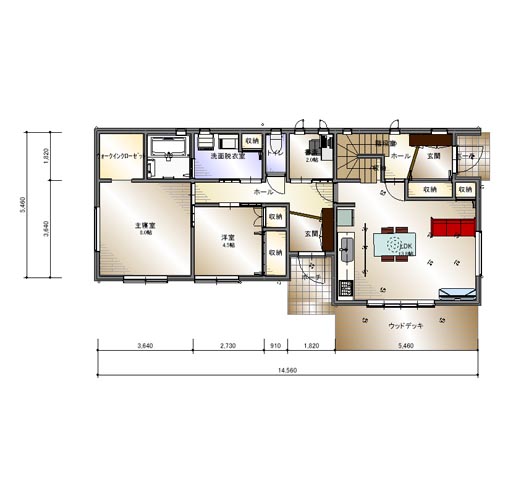 充実の2世帯住宅