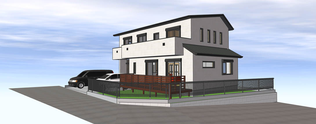 収納たっぷりのゆとりのある家