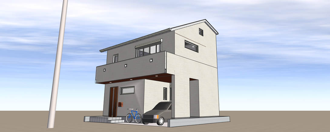 空間を最大限に有効活用2LDK+ロフト