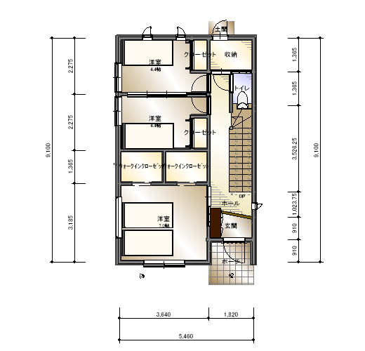 屋上を楽しむ2階リビング