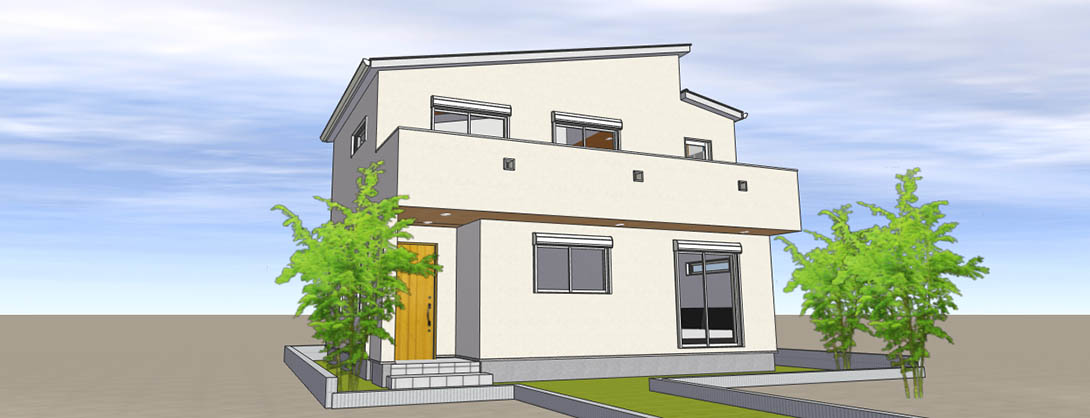 土間収納、サーフィンライフを楽しむ家